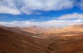 Central Fuerteventura, valley of Betancuria Royalty Free Stock Photo