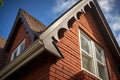 central gables brick detailing on a craftsman-style house