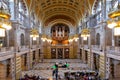 The central hall of Kelvingrove Art Gallery and Museum, United Kingdom Royalty Free Stock Photo