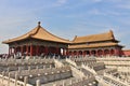Central Harmony Hall and the Hall of Harmony conservation - The Forbidden City