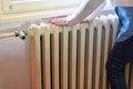 Central heating - heavy duty radiator Royalty Free Stock Photo