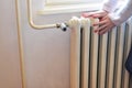 Central heating - heavy duty radiator Royalty Free Stock Photo