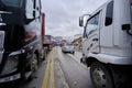 central highway closed due to snowfall