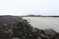 Central Iceland landscape along the road to Askja