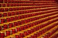 Buddha Altar Candles on Vesak Day