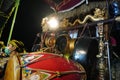 Central Java traditional music player `gamelan` Royalty Free Stock Photo