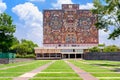 The Central Library at the National Autonomous University of Mexico Royalty Free Stock Photo