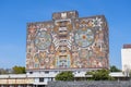 Central Library at National Autonomous University of Mexico Royalty Free Stock Photo