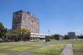 Central Library at National Autonomous University of Mexico Royalty Free Stock Photo