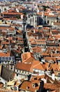 Central Lisbon Royalty Free Stock Photo