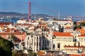 Central Lisbon Royalty Free Stock Photo