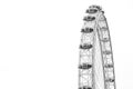 CENTRAL LONDON / ENGLAND - CIRCA AUGUST 2013 - The famous London Eye Royalty Free Stock Photo