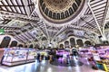 Central Market dome and ceiling, Valencia, Spain