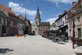 Central market square in Asse