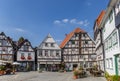 Central market square Vreithof in Soest