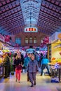 Central Market in Valencia Royalty Free Stock Photo