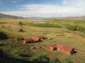 Central Mongolia landscape, Selenge river