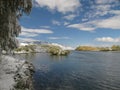 Central Mongolia landscape, Selenge river