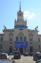 Central Moscow Hippodrome at Khodynka complex structures for testing and trotting racehorses