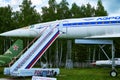 06.16.2022 Central Museum of the Air Force at the Air Force Academy, Monino, Moscow region passenger supersonic airliner