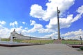 Central Museum of Great World War II and the monument of victory