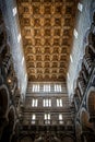 Interior of the Pisa Cathedral Dome on Piazza dei Miracoli in Pisa Royalty Free Stock Photo