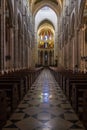 Central Nave Almudena Cathedral, Madrid Royalty Free Stock Photo