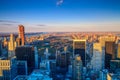 Central Park aerial view, Manhattan Royalty Free Stock Photo