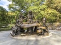 Central Park Alice in Wonderland Sculpture Royalty Free Stock Photo