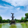 Central Park Angel of Waters fountain New York Royalty Free Stock Photo