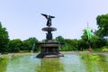 Central Park Angel of Waters fountain New York Royalty Free Stock Photo