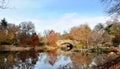 The Central Park in autumn