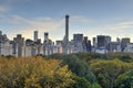 Central Park, Autumn, New York Royalty Free Stock Photo