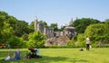 Central Park Belvedere Castle Royalty Free Stock Photo