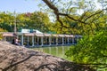 Central Park Boathouse in the Fall