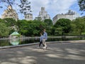 Central Park during Covid time Royalty Free Stock Photo