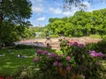 Central Park during Covid time Royalty Free Stock Photo