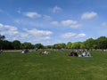 Central Park during Covid time Royalty Free Stock Photo