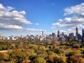 Central Park in the Fall Royalty Free Stock Photo
