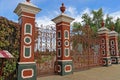 Central Park, home of the Stawell Gift, is accessed through large elaborate cast iron gates (1903)