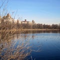 Central Park Lake Royalty Free Stock Photo