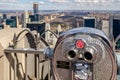 Central Park New York City aerial view from Rockefeller Center Royalty Free Stock Photo