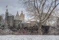 Central Park, New York City,Belvedere Castle Royalty Free Stock Photo