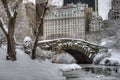 Central Park, New York City Gapstow bridge