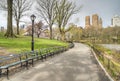 Central Park, New York City spring Royalty Free Stock Photo