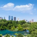 Central Park The Pond Manhattan New York Royalty Free Stock Photo