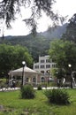 Central Park Scene from Baile Herculane Resort in Romania