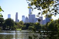 Central Park with scenic architecture - New York City