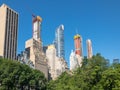 Central Park Skyscrapers Royalty Free Stock Photo