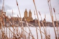 Central Park after the Snow Strom Linus Royalty Free Stock Photo